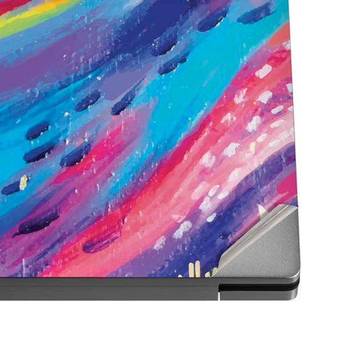 Rainbow Wave Brush Stroke by Etta Vee Dell XPS Skin